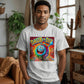 Daub Or Die - Bella + Canvas 3001 Unisex T-Shirt Front Print - Gift for Her - Gift for Him
