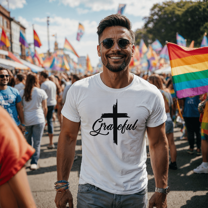 Grateful T-Shirt – Gift for Her - Gift for Him