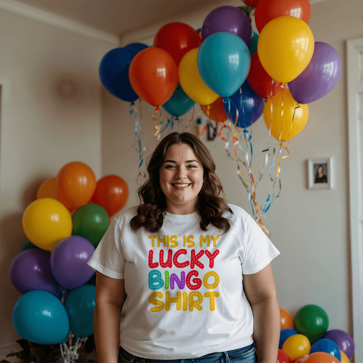 This Is My Lucky Bingo Shirt Tee – Gift for Her - Gift for Him