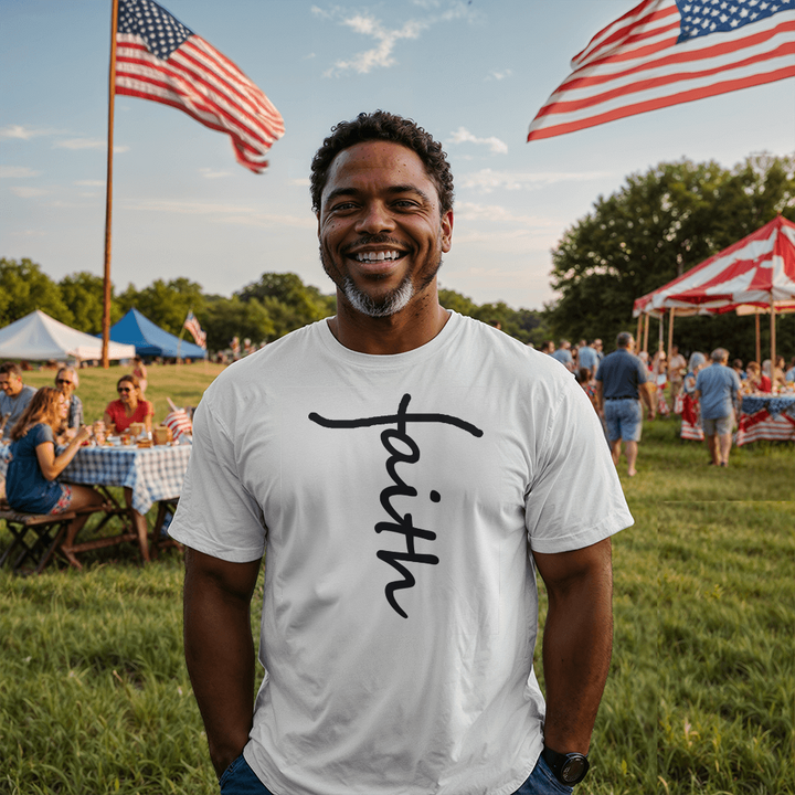 Faith (Black) – T-Shirt – Gift for Her – Gift for Him