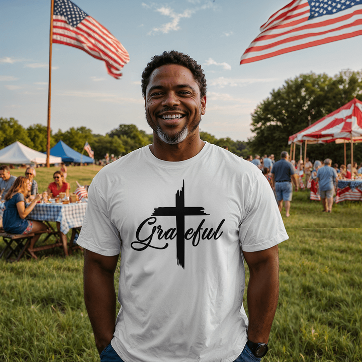 Grateful T-Shirt – Gift for Her - Gift for Him