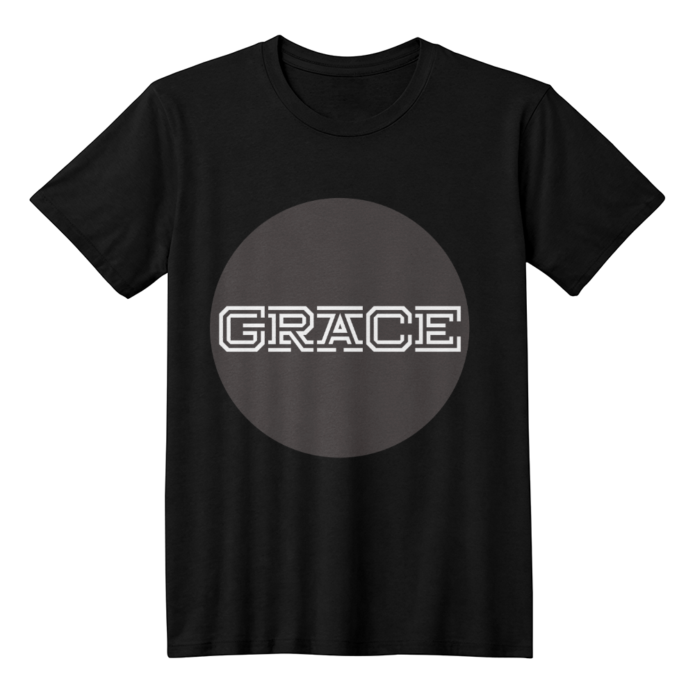 GRACE - Bella + Canvas 3001 Unisex T-shirt Front Print - Gift for Her - Gift for Him