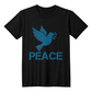 PEACE - Bella + Canvas 3001 Unisex T-shirt Front Print - Gift for Her - Gift for Him