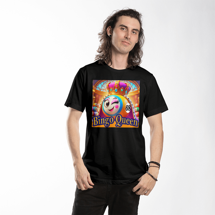 Bingo Queen Unisex T-Shirt – Gift for Her