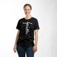 Faith (White) - Bella + Canvas 3001 Unisex T-Shirt Front Print - Gift for Her - Gift for Him