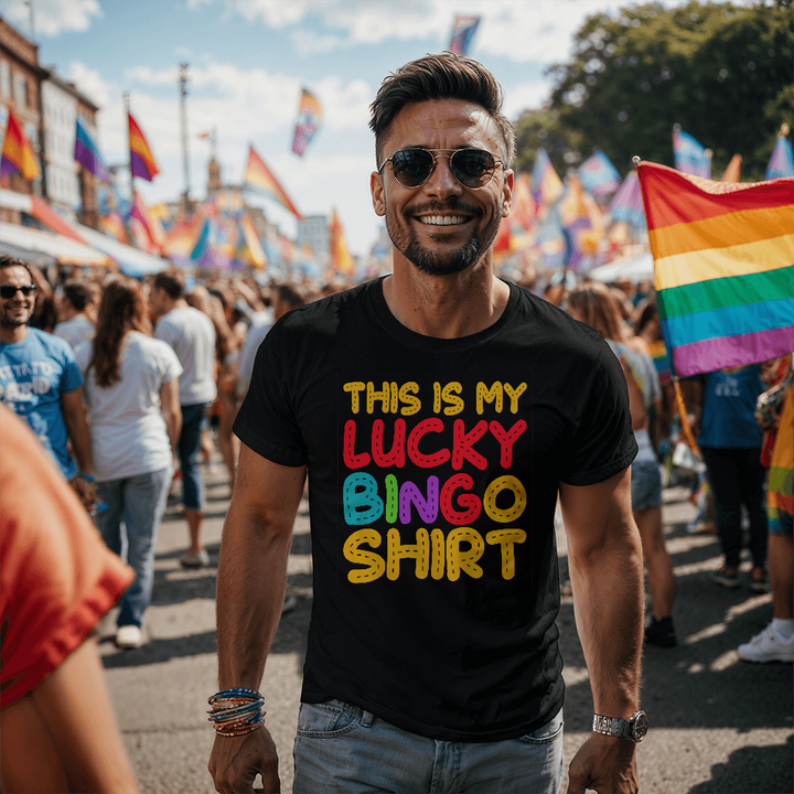 This Is My Lucky Bingo Shirt Tee – Gift for Her - Gift for Him
