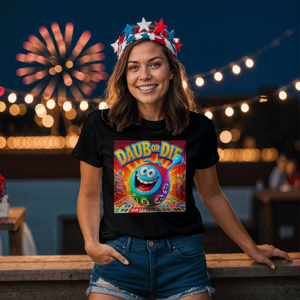 Daub Or Die – T-Shirt – Gift for Her – Gift for Him
