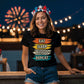 Eat Sleep Bingo Repeat (BLACK) - Bella + Canvas 3001 Unisex T-Shirt Front Print - Gift for Her - Gift for Him