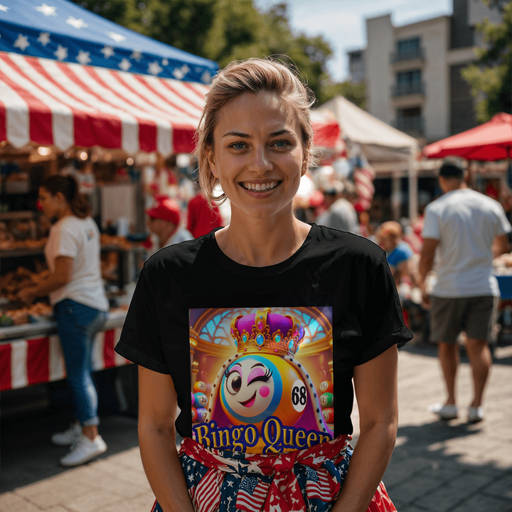 Bingo Queen Unisex T-Shirt – Gift for Her