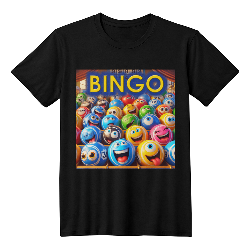 Bingo 01 - Bella + Canvas 3001 Unisex T-Shirt Front Print - Gift for Her - Gift for Him