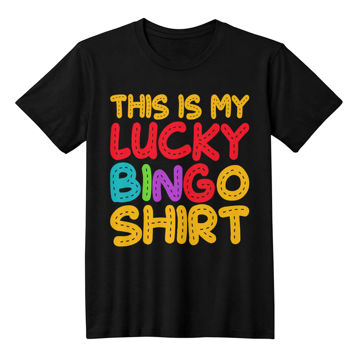 This Is My Lucky Bingo Shirt Tee – Gift for Her - Gift for Him