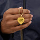 Mama Bear - Engraved Heart Necklace - Gift for Mom