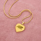 Mama Bear - Engraved Heart Necklace - Gift for Mom
