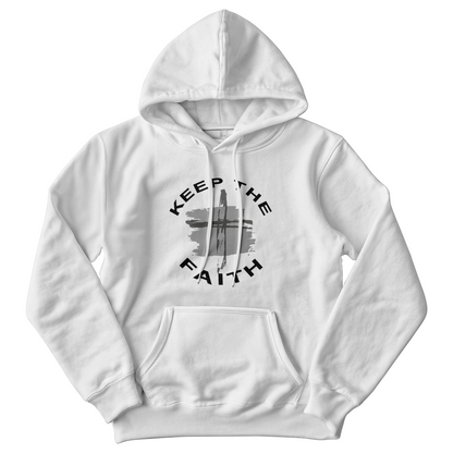 Keep The Faith - Gildan 18500 Unisex Hooded Sweatshirt Front Print - Gift for Her - Gift for Him