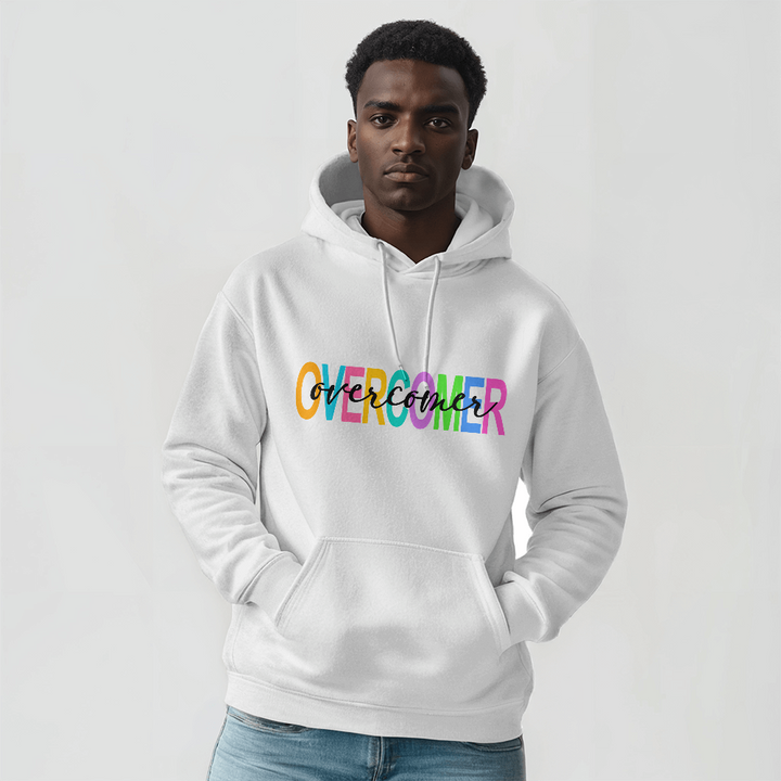 Overcomer Hooded Sweatshirt – Gift for Her - Gift for Him