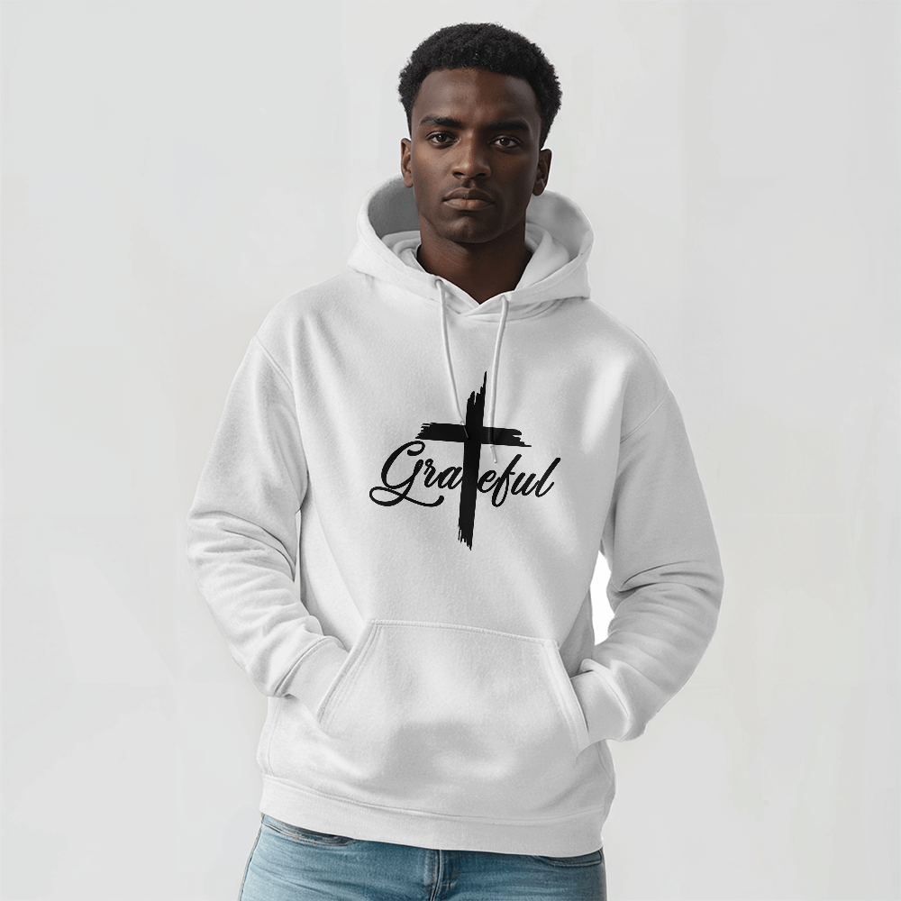 Grateful Hooded Sweatshirt – Gift for Her - Gift for Him