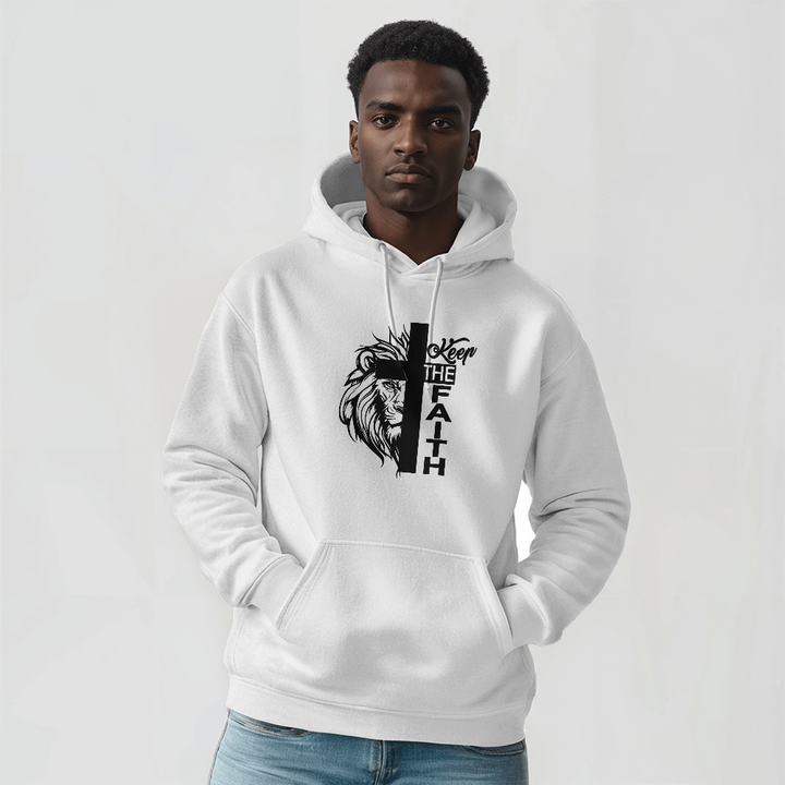 Keep The Faith Hooded Sweatshirt – Gift for Her - Gift for Him