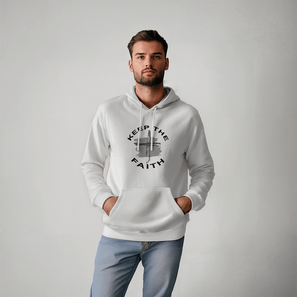 Keep The Faith Hooded Sweatshirt – Gift for Her - Gift for Him