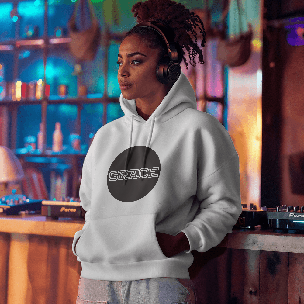 GRACE Hooded Sweatshirt – Gift for Her - Gift for Him