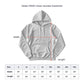Faith Over Fear (Black) - Gildan 18500 Unisex Hooded Sweatshirt Front Print - Gift for Her - Gift for Him