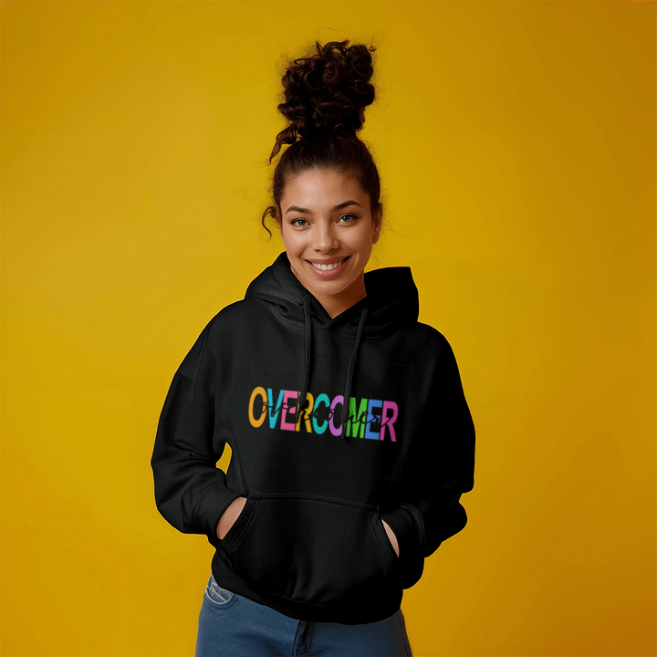 Overcomer Hooded Sweatshirt – Gift for Her - Gift for Him