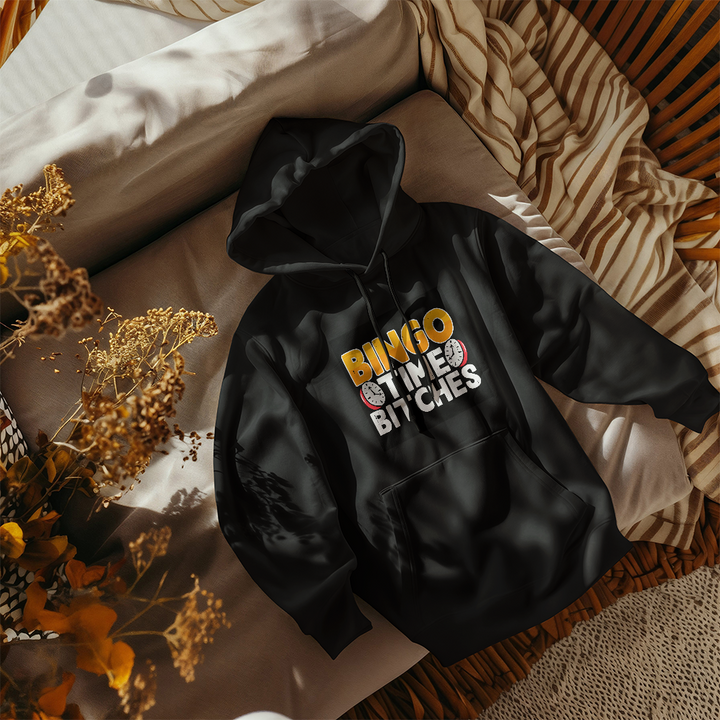 Bingo Time Bitches Unisex Hoodie – Gift for Her
