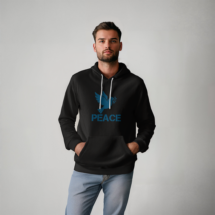 PEACE Hooded Sweatshirt – Gift for Her - Gift for Him