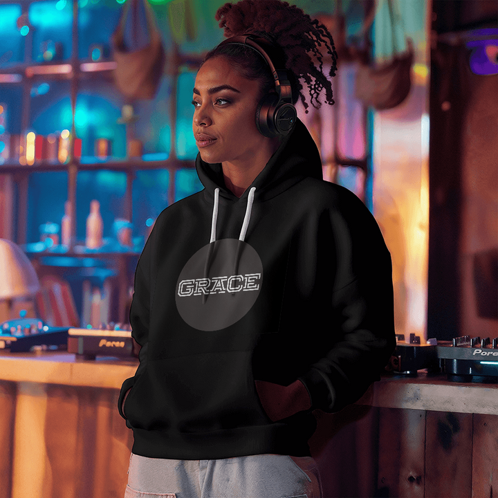 GRACE Hooded Sweatshirt – Gift for Her - Gift for Him