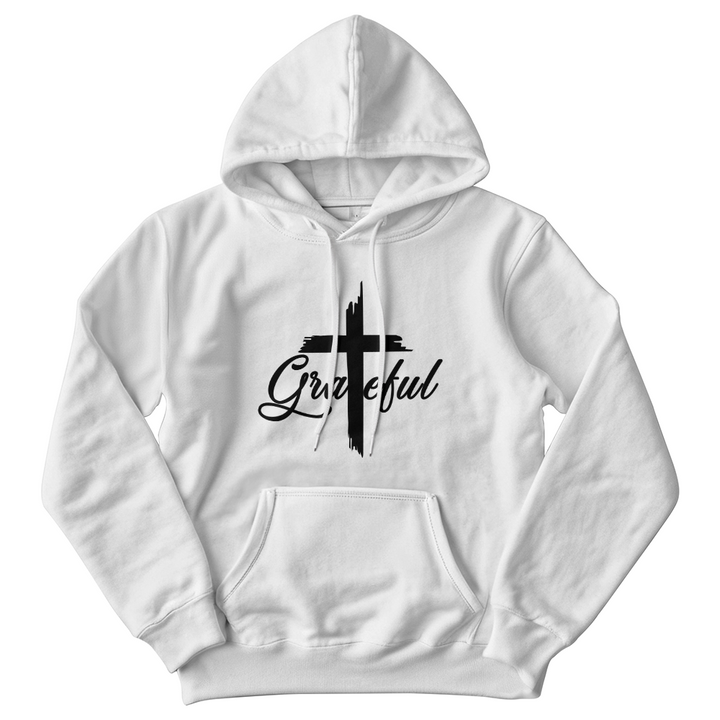 Grateful Hooded Sweatshirt – Gift for Her - Gift for Him