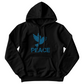PEACE - Gildan 18500 Unisex Hooded Sweatshirt Front Print - Gift for Her - Gift for Him