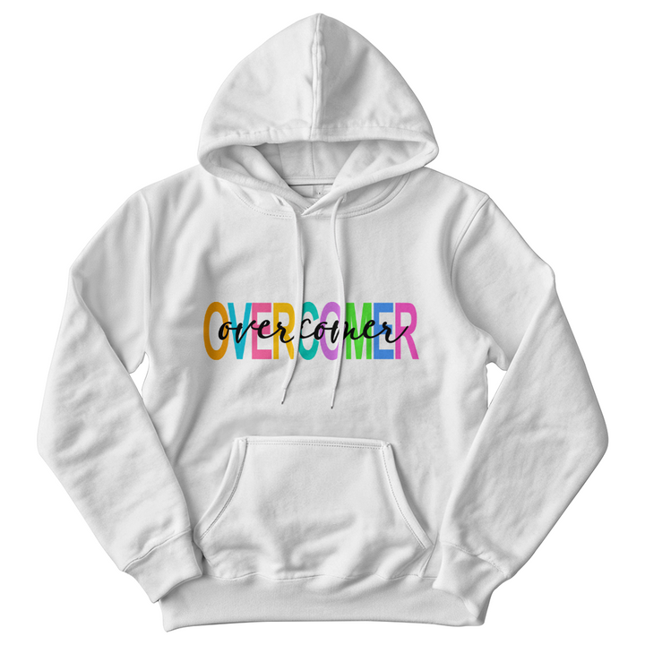Overcomer Hooded Sweatshirt – Gift for Her - Gift for Him