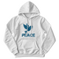 PEACE - Gildan 18500 Unisex Hooded Sweatshirt Front Print - Gift for Her - Gift for Him