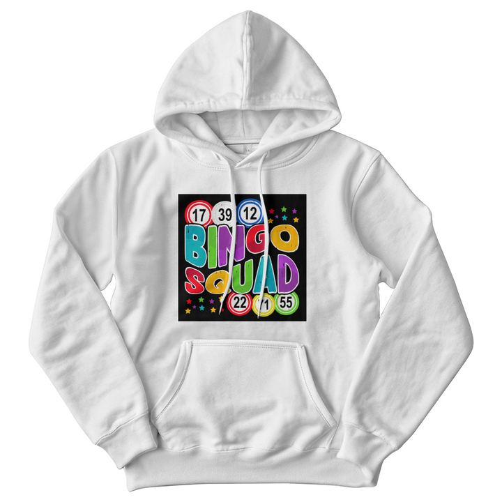 Bingo Squad Hooded Sweatshirt – Gift for Her