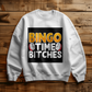 Bingo Time Bitches - Gildan 18000 Unisex Crewneck Sweatshirt Front Print - Gift for Her