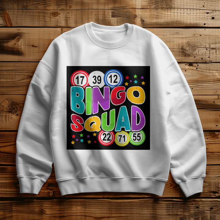 Bingo Squad Unisex Sweatshirt – Gift for Her