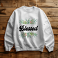 Blessed - Gildan 18000 Unisex Crewneck Sweatshirt Front Print - Gift for Her