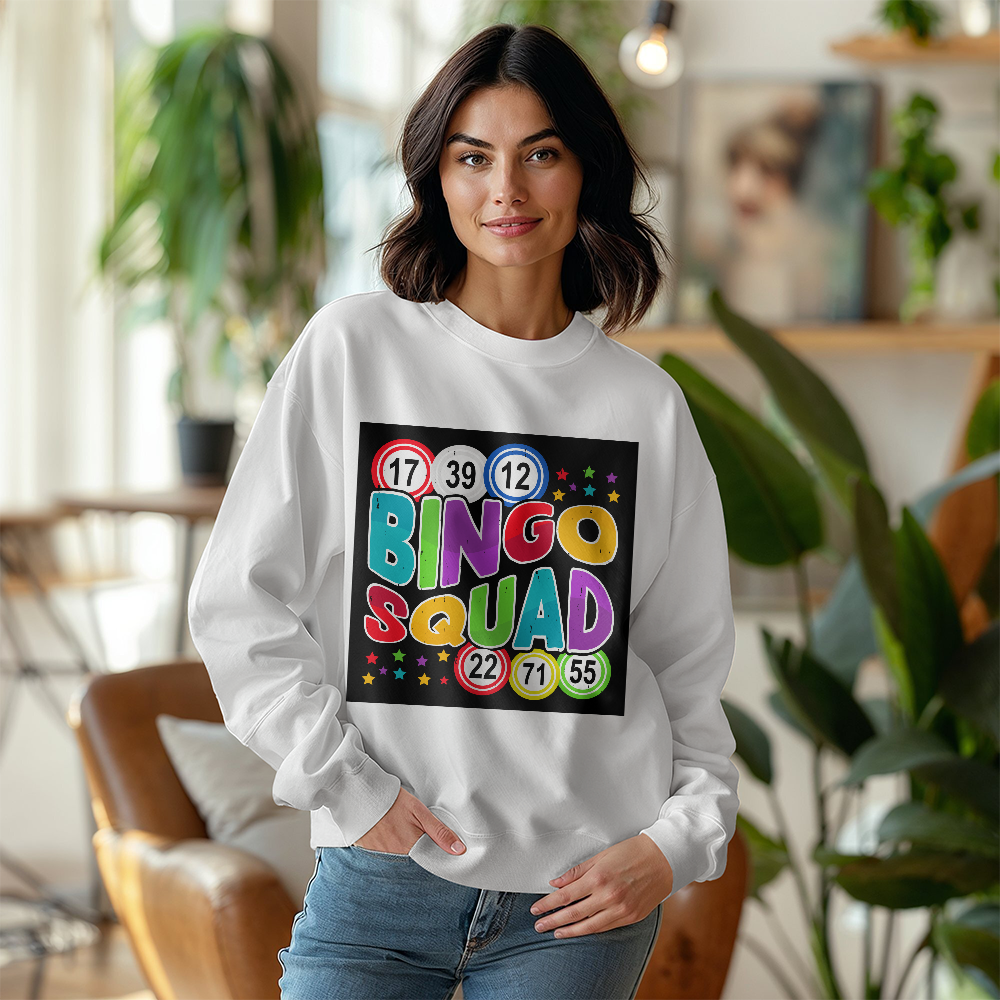 Bingo Squad Unisex Sweatshirt – Gift for Her