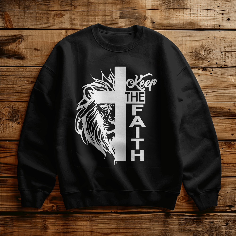Keep The Faith Crewneck Sweatshirt – Gift for Her - Gift for Him