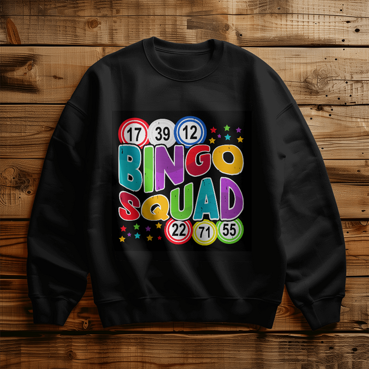Bingo Squad Unisex Sweatshirt – Gift for Her