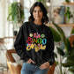 It's Bingo Night (BLACK) - Gildan 18000 Unisex Crewneck Sweatshirt Front Print - Gift for Her - Gift for Him