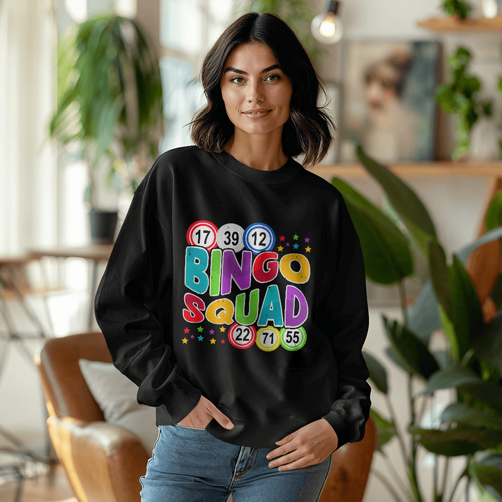 Bingo Squad Unisex Sweatshirt – Gift for Her