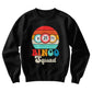 Bingo Squad (BLACK) - Gildan 18000 Unisex Crewneck Sweatshirt Front Print - Gift for Her - Gift for Him