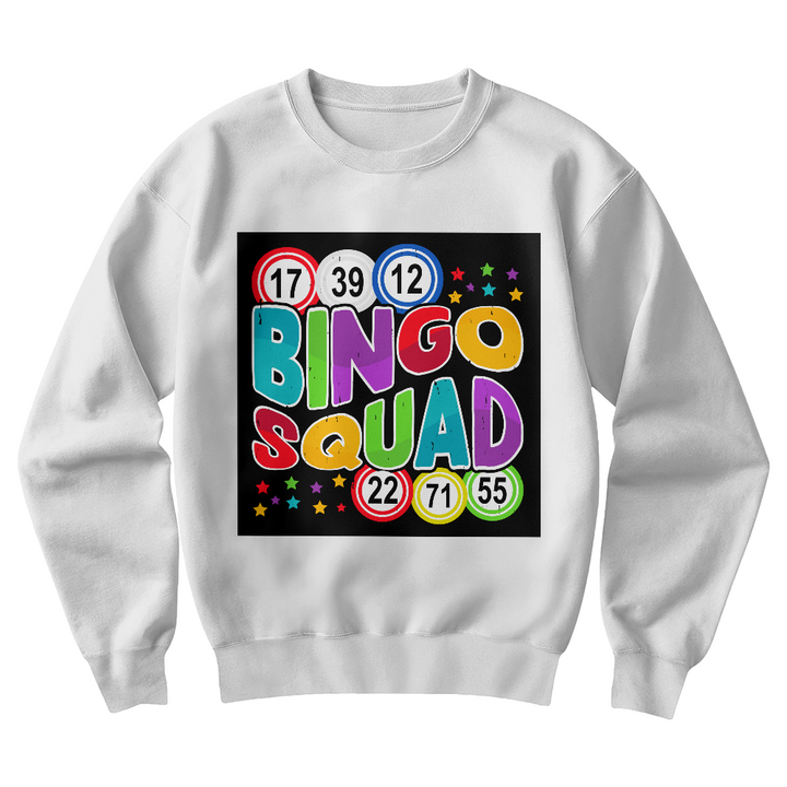 Bingo Squad Unisex Sweatshirt – Gift for Her