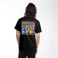 Bingo 1 - Bella + Canvas 3001 Unisex T-shirt Back Print - Gift for Her - Gift for Him