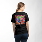 Dab Or Die 1 - Bella + Canvas 3001 Unisex T-shirt Back Print - Gift for Her - Gift for Him