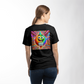 Dab Or Die 2 - Bella + Canvas 3001 Unisex T-shirt Back Print - Gift for Her - Gift for Him