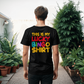 This Is My Lucky Bingo Shirt - Bella + Canvas 3001 Unisex T-shirt Back Print - Gift for Her - Gift for Him
