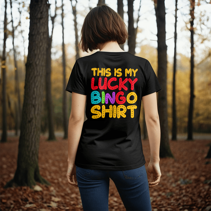 This Is My Lucky Bingo Shirt – T-Shirt – Gift for Her - Gift for Him