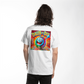 Daub Or Die - Bella + Canvas 3001 Unisex T-shirt Back Print - Gift for Her - Gift for Him