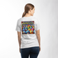 Bingo 1 - Bella + Canvas 3001 Unisex T-shirt Back Print - Gift for Her - Gift for Him